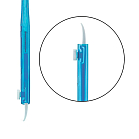 Щеточка многофункциональная для бровей и ресниц baby brush 1.0 мм, голубая