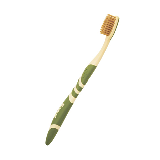 Зубные щетки - Щетка зубная для взрослых, с щетиной пропитанной порошком мисвака (сивак), средней жесткости