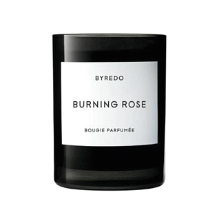Candles - Свеча ароматическая burning rose fraganced candle 240г